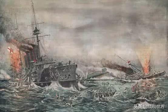 来一套素质三联，单舰一小时击沉三艘装甲舰，却最终被战列舰撞沉