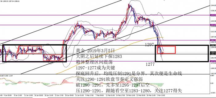 何小冰：黄金欧盘定强弱，原油锁定区间 03.05