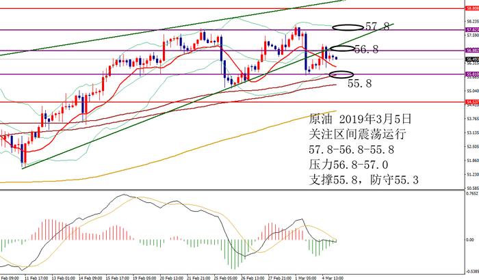 何小冰：黄金欧盘定强弱，原油锁定区间 03.05