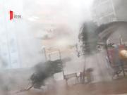 超强台风“山竹”即将登陆 多地受袭视频集合
