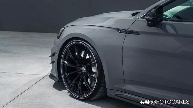 实拍|ABT奥迪RS5 Sportback，水泥灰的最高玩法