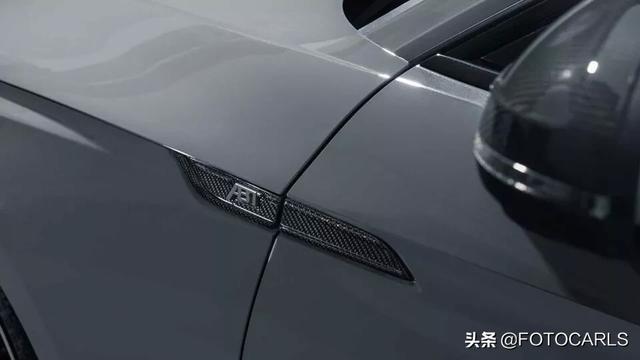 实拍|ABT奥迪RS5 Sportback，水泥灰的最高玩法