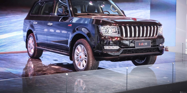 中国版“路虎” 红旗LS5亮相上海车展