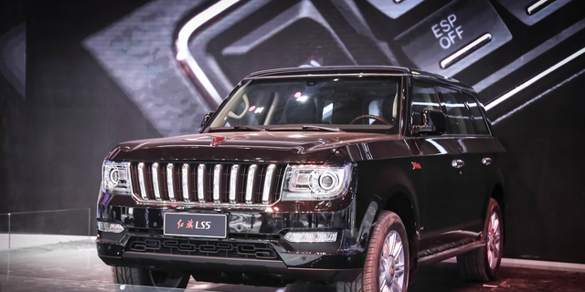 中国版“路虎” 红旗LS5亮相上海车展