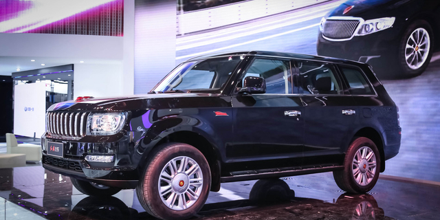 中国版“路虎” 红旗LS5亮相上海车展