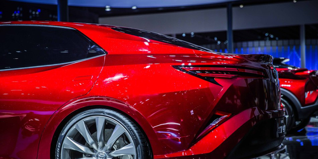 第八代凯美瑞雏形赏析 丰巢FUN太美了