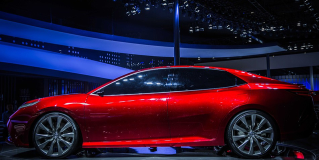 第八代凯美瑞雏形赏析 丰巢FUN太美了