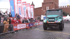 2017年丝绸之路拉力赛发车