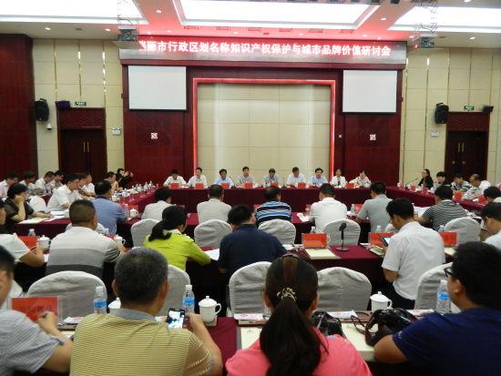 瑞丽市行政区划名称知识产权与城市品牌价值研讨会现场 瑞丽市行政区划名称知识产权与城市品牌价值研讨会现场