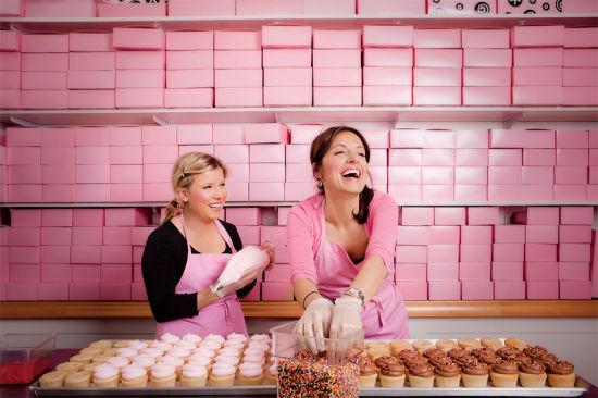 火爆美国拥有自家电视节目的Georgetown Cupcake 火爆美国拥有自家电视节目的Georgetown Cupcake
