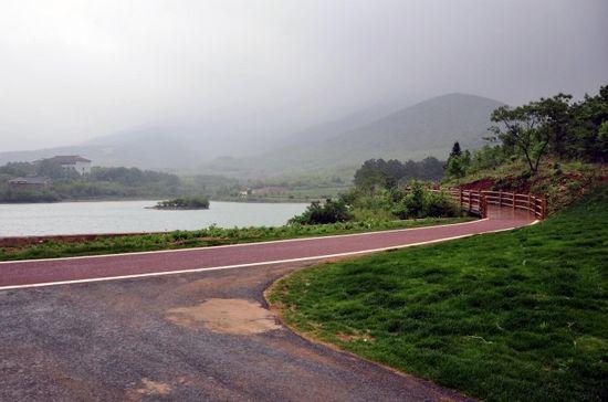 风景优美的自行车公园 风景优美的自行车公园