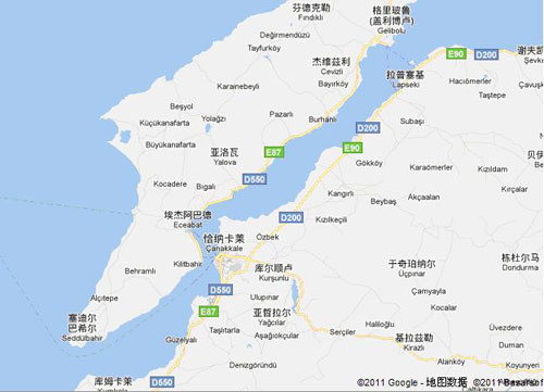 恰纳卡莱海峡 恰纳卡莱海峡