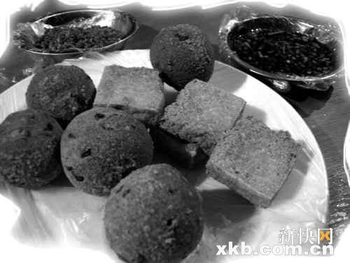 豆腐果如乒乓球大小一般 豆腐果如乒乓球大小一般