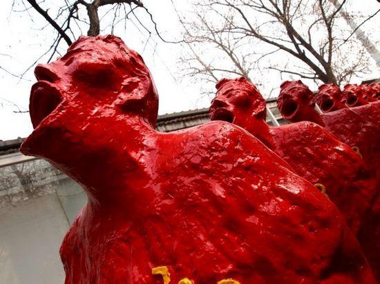 新浪旅游配图:798的雕像 摄影来源:曼德拉草的新浪博客 新浪旅游配图:798的雕像 摄影来源:曼德拉草的新浪博客