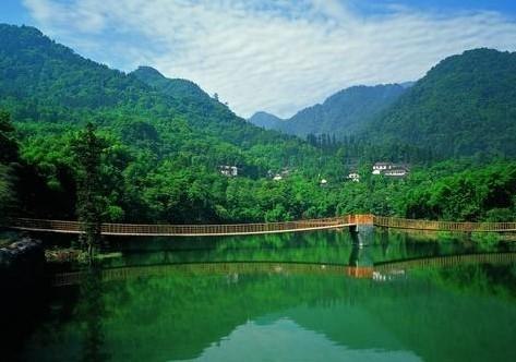 清音平湖湖光山色