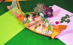 济州岛美味的生鱼片 济州岛美味的生鱼片