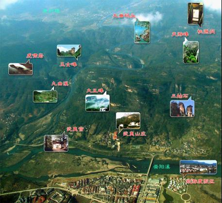 武夷山方位图 武夷山方位图