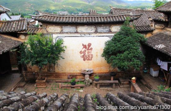 沧桑古老的欧阳大院 沧桑古老的欧阳大院