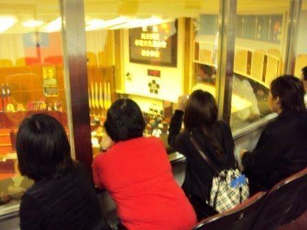 图为游客参观台北议会 图为游客参观台北议会