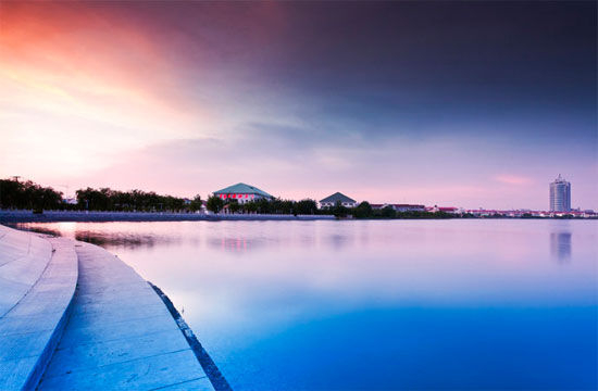 湖畔美景 湖畔美景