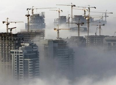 迪拜楼市正在经受金融风暴的考验。 新华/路透