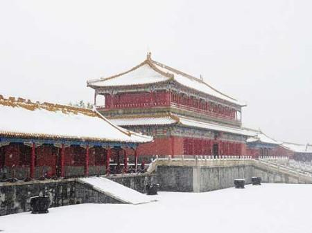 雪中故宫