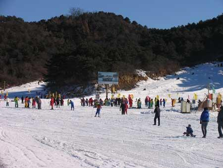 雪场一角