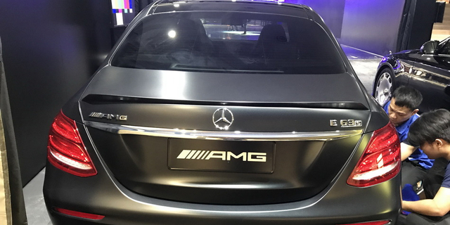 2017广州车展探馆：梅赛德斯-AMG E63S