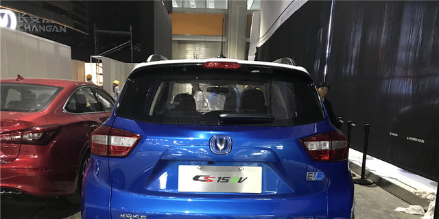 2017广州车展探馆：长安CS15EV