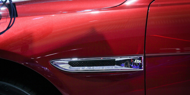 2017广州车展实拍全新捷豹XEL 最便宜捷豹 轴距加长100mm