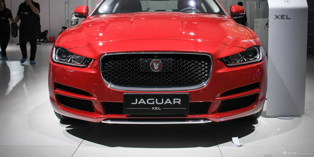 2017广州车展实拍全新捷豹XEL 最便宜捷豹 轴距加长100mm