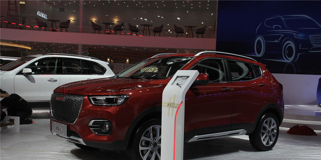 2017广州车展实拍哈弗H2s 针对更为年轻的消费群体