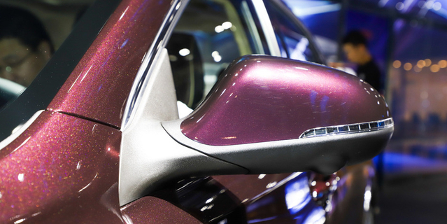 车展实拍全新睿骋CC 车身修长比思域都好看