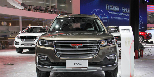 2017广州车展实拍哈弗H7L