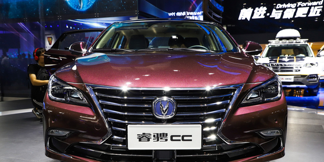 车展实拍全新睿骋CC 车身修长比思域都好看