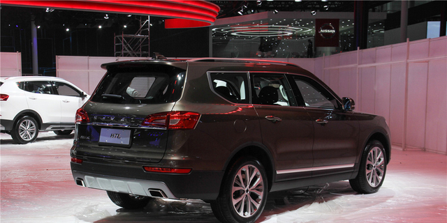 2017广州车展实拍哈弗H7L