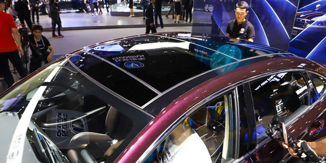 车展实拍全新睿骋CC 车身修长比思域都好看