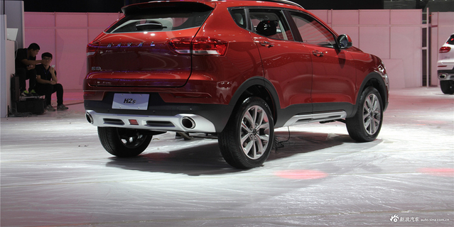 2017广州车展实拍哈弗H2s 针对更为年轻的消费群体
