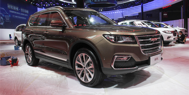 2017广州车展实拍哈弗H7L