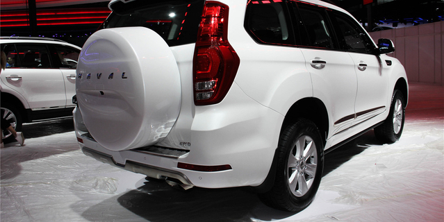 2017广州车展实拍哈弗H9 哈弗首款高端越野SUV