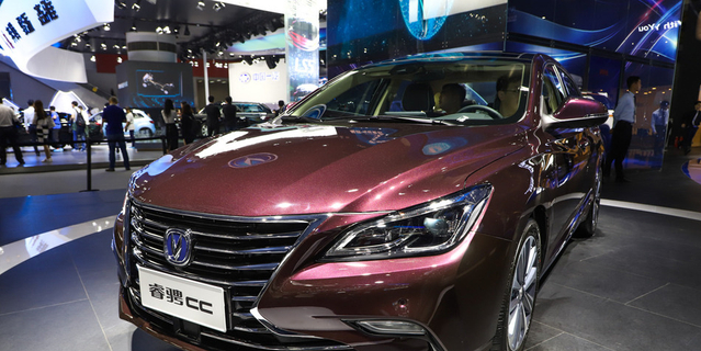 车展实拍全新睿骋CC 车身修长比思域都好看
