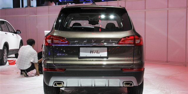 2017广州车展实拍哈弗H7L