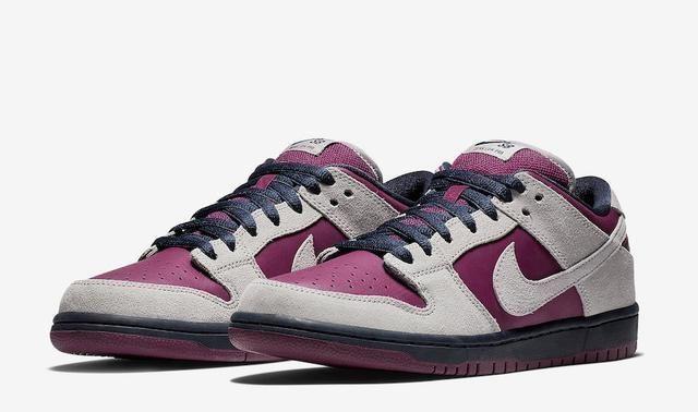 波尔多配色新品！Nike SB Dunk Low 官图释出