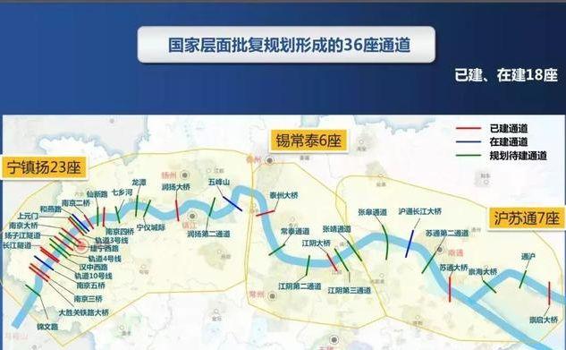 江阴第二、第三过江通道最新消息：首次环评公示，2020年开建！