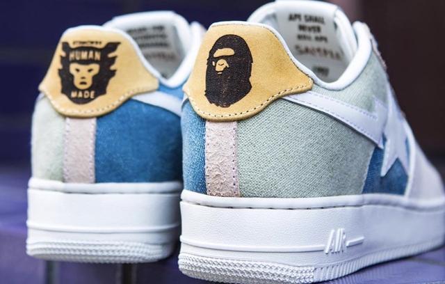 Human made bape deals air force 1