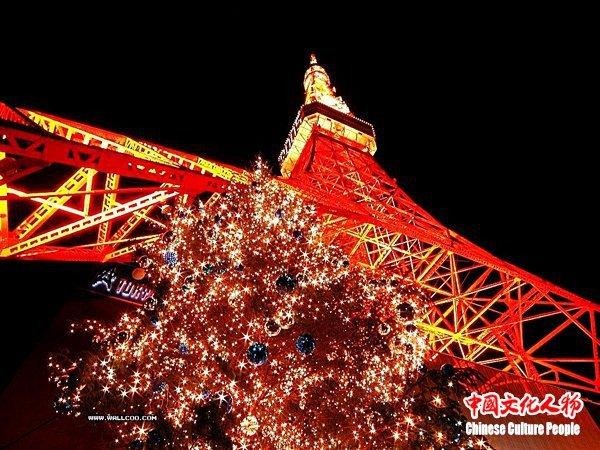 除夕夜日本东京塔将点亮中国红庆祝中国农历新年