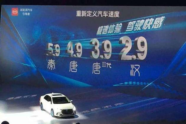 跑车要平民化了？超跑比亚迪汉将亮相上海车展，百公里仅2.9秒！