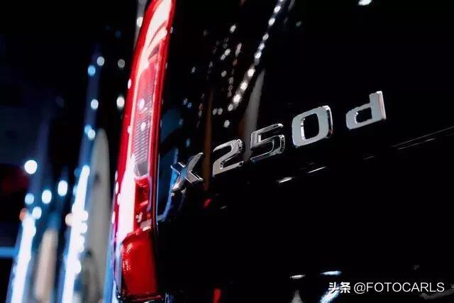 实拍 | 新款奔驰X级X250d皮卡，你们觉得这货怎么样？