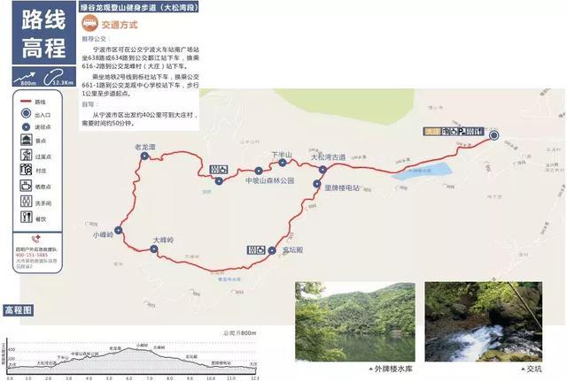 宁波12条登山步道最详细路线公布！其中有一条长达11公里····