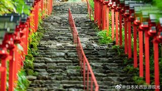 京都洛北贵船神社的四季风采